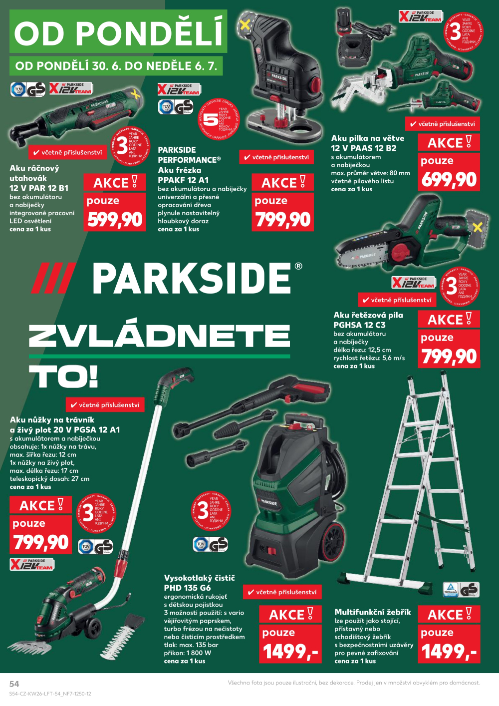 Leták Kaufland leták Praha 4 - Michle - strana 54