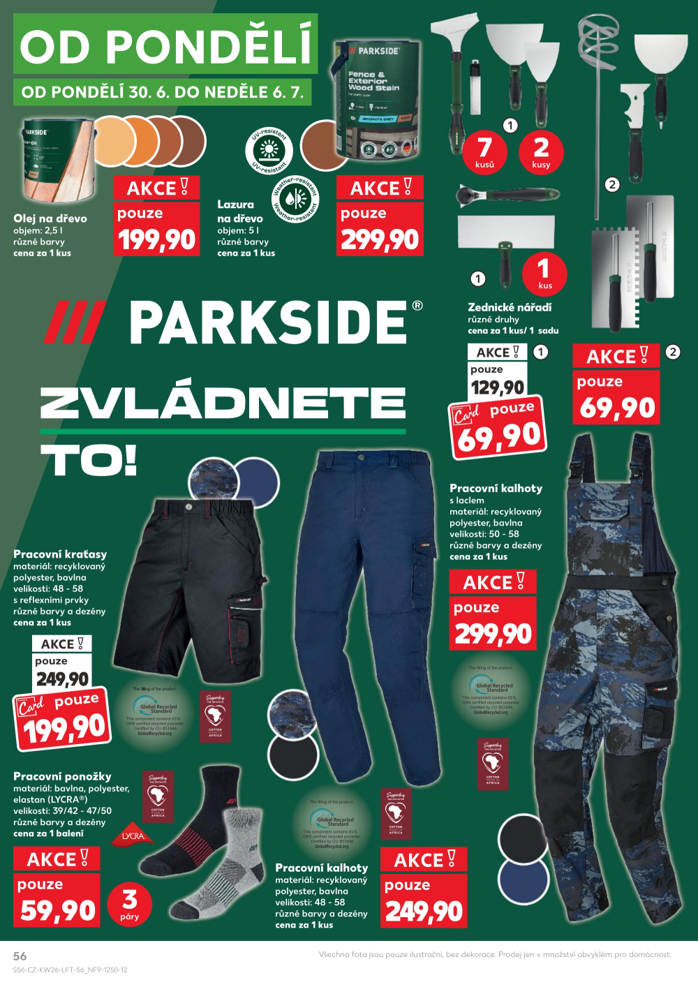 Leták Kaufland leták Praha 4 - Michle - strana 56