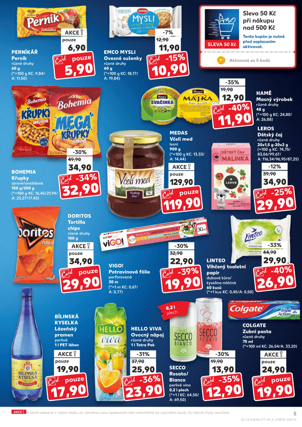 Leták Kaufland leták Praha 4 - Michle - strana 5