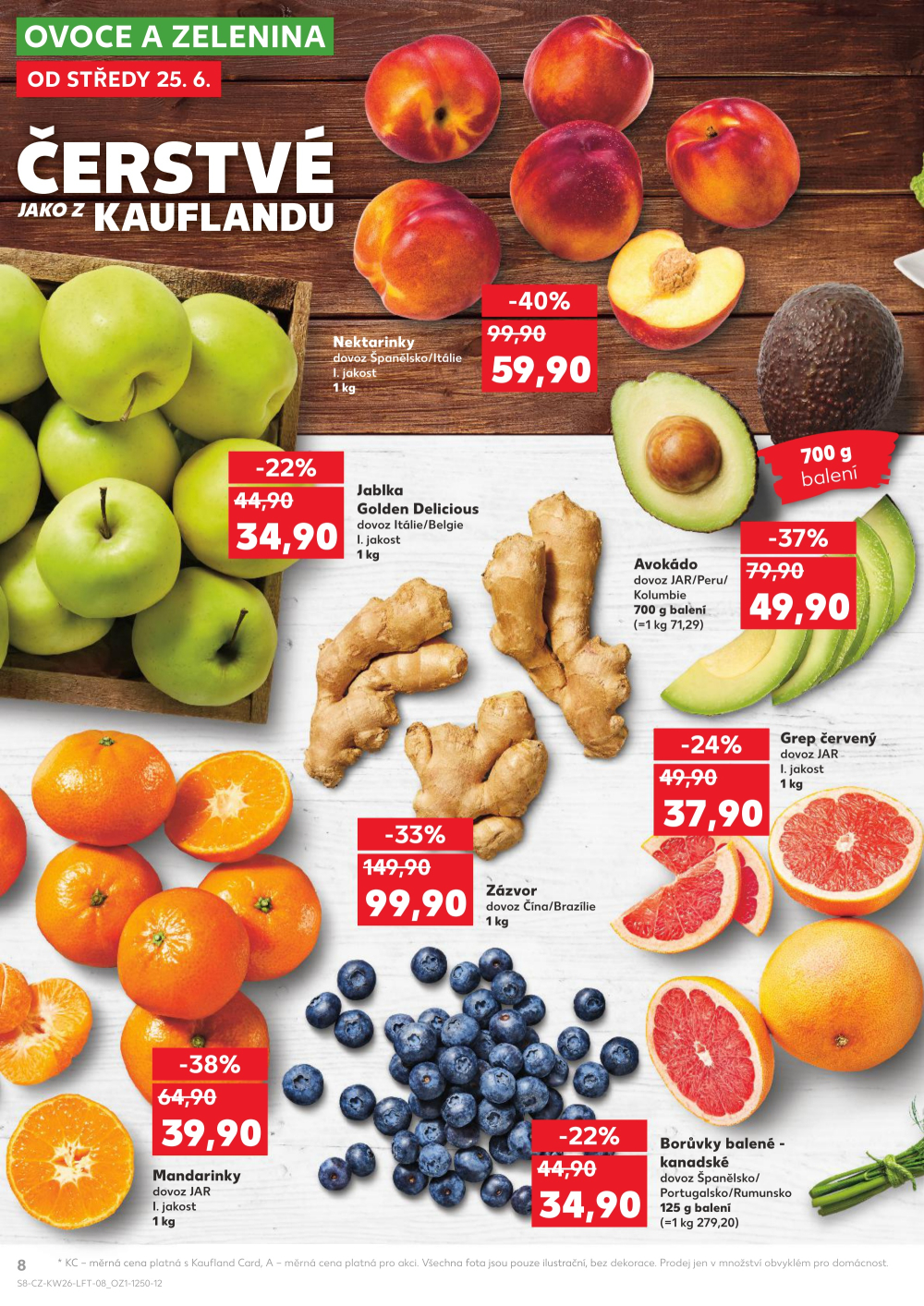 Leták Kaufland leták Praha 4 - Michle - strana 8