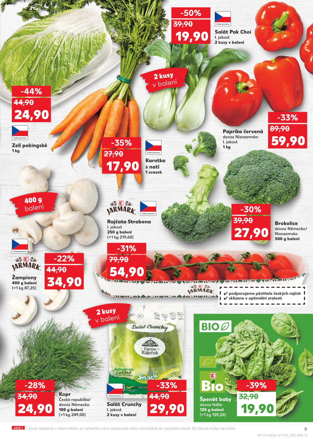 Leták Kaufland leták Praha 4 - Michle - strana 9