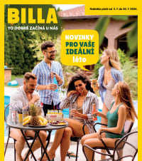 Akční leták BILLA  - Novinky pro Vaše ideální léto