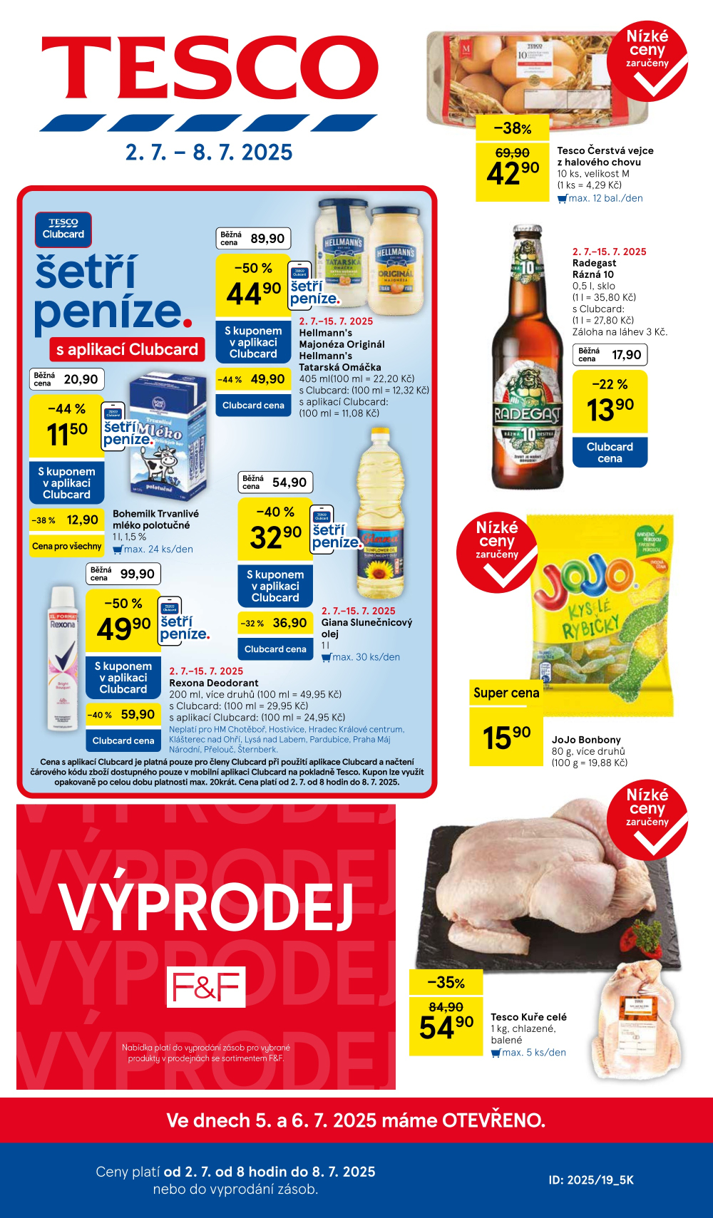 Leták Tesco hypermarket leták - strana 1