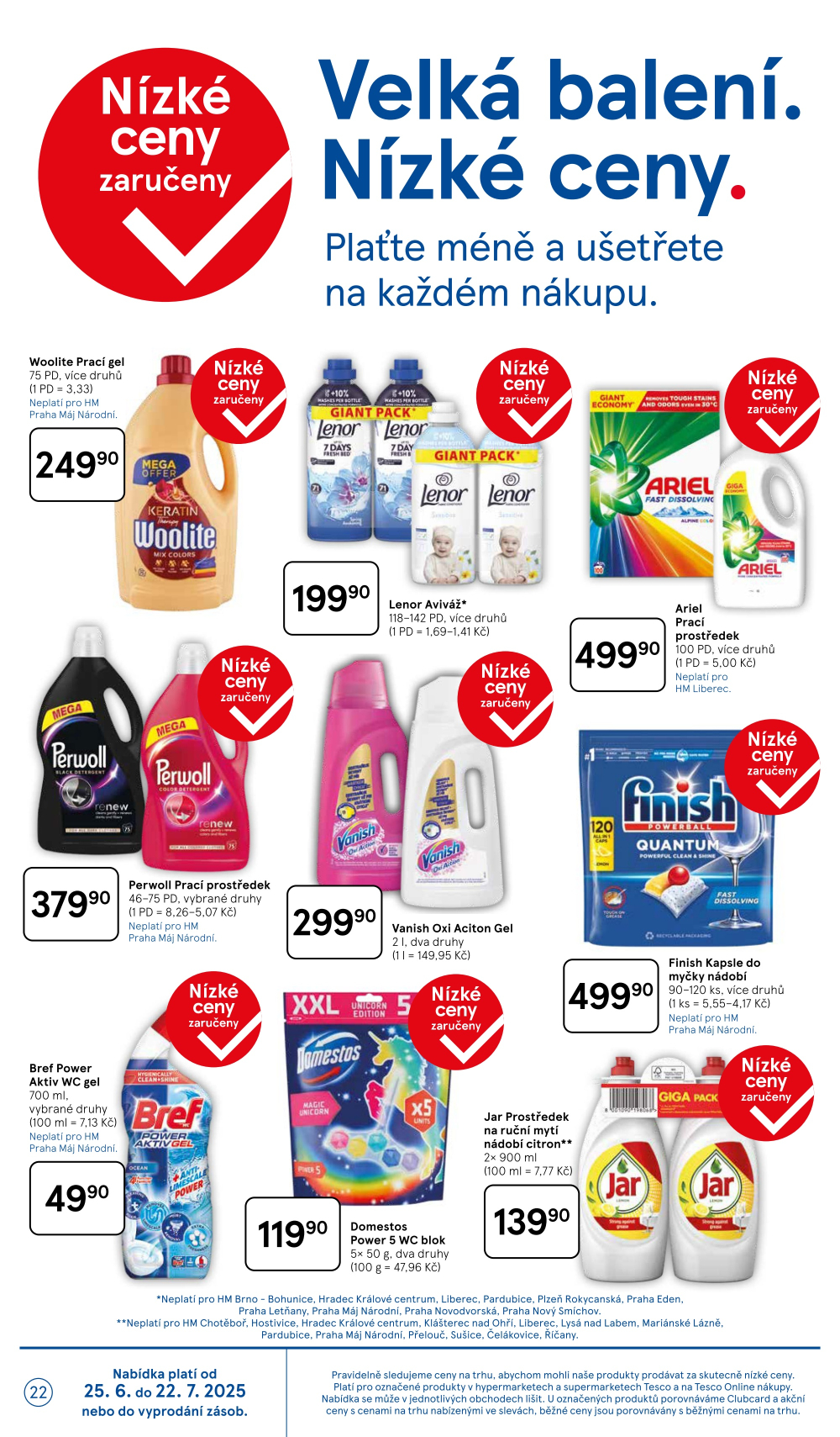 Leták Tesco hypermarket leták - strana 22