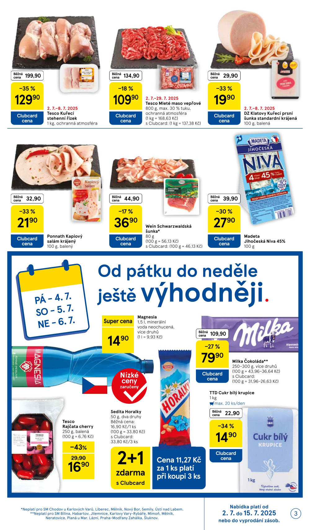 Leták Tesco supermarket leták - strana 3