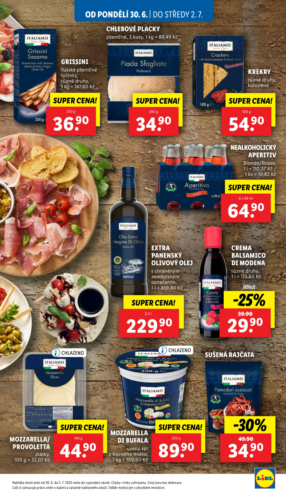 Leták Lidl leták od pondělí - Tak chutná Itálie - strana 15