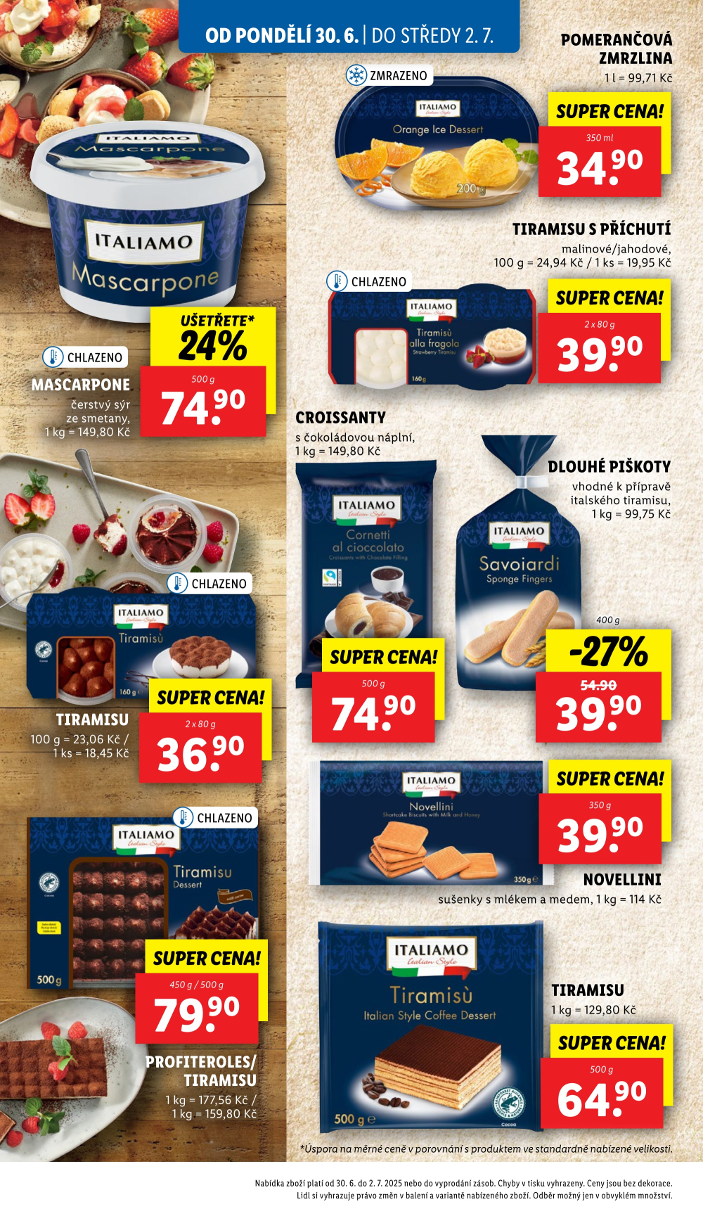 Leták Lidl leták od pondělí - Tak chutná Itálie - strana 18