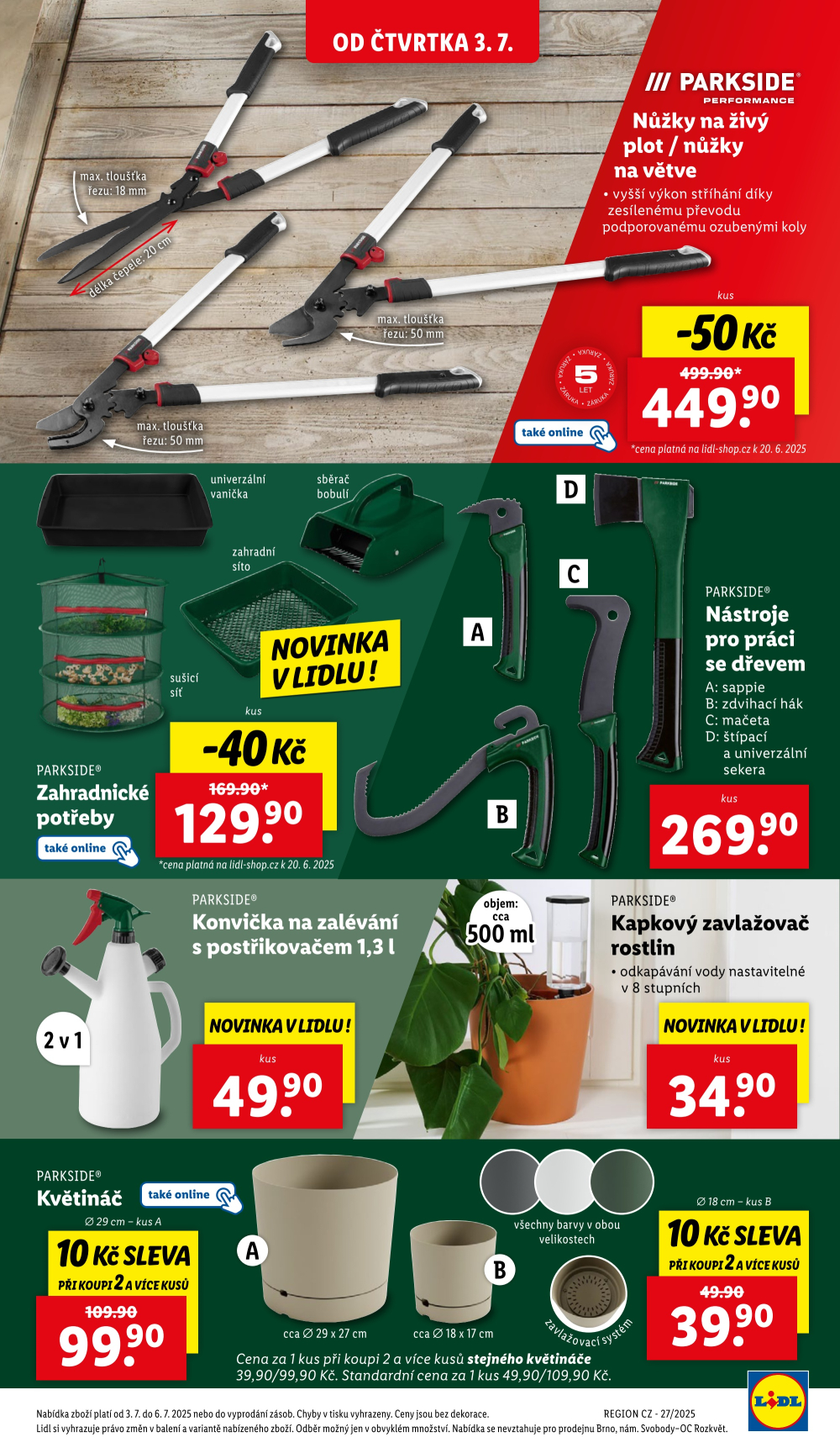 Leták Lidl leták - Nabídka spotřebního zboží - strana 23