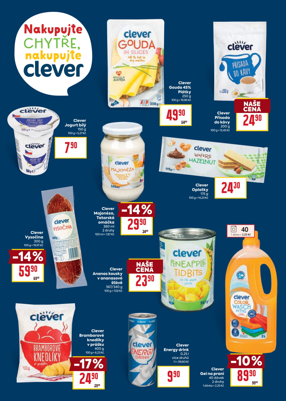 Leták BILLA leták - Pestrý výběr chutí pro každého - strana 15