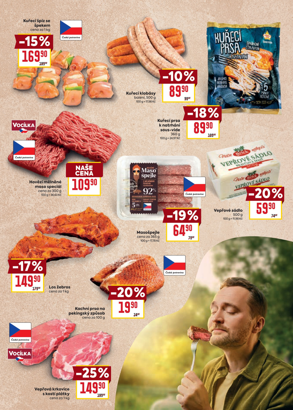 Leták BILLA leták - Pestrý výběr chutí pro každého - strana 3