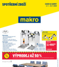 Akční leták Makro  - Spotřební zboží