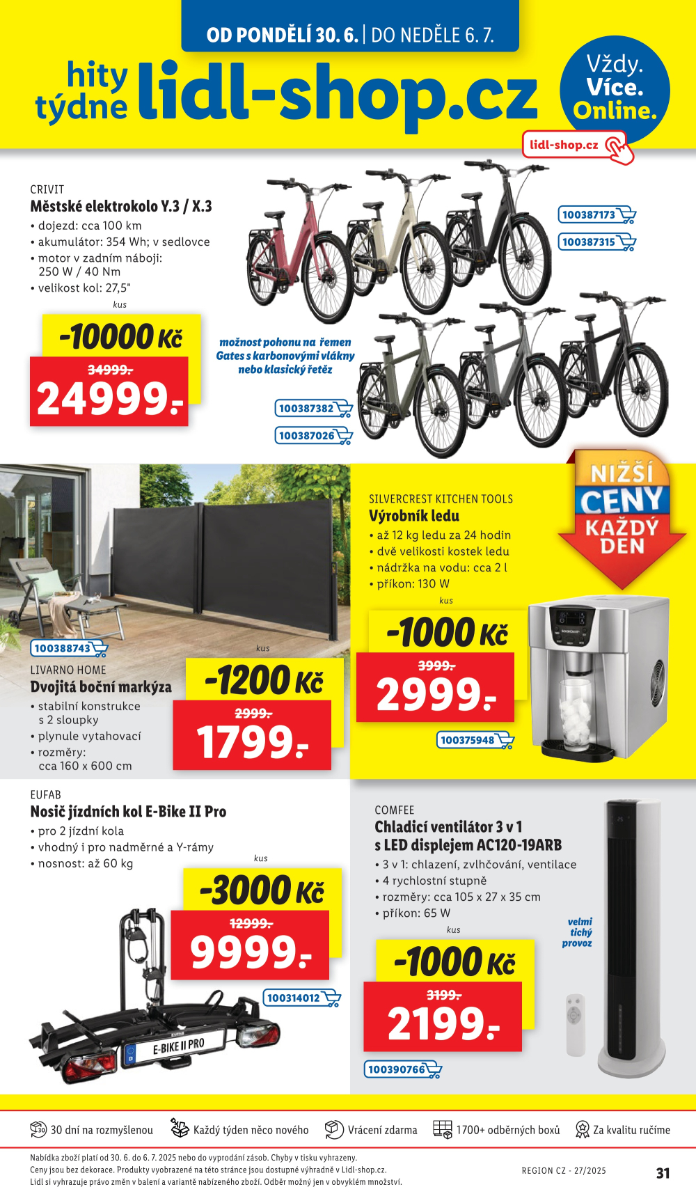 Leták Lidl - shop.cz leták - hity týdne - strana 1