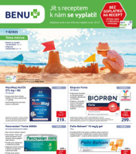 Akční leták BENU Lékárna 