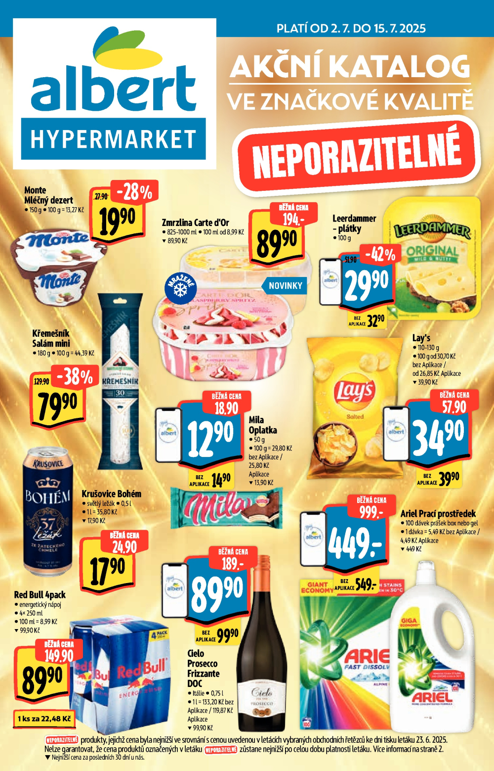Leták Albert Hypermarket- Akční katalog - strana 1