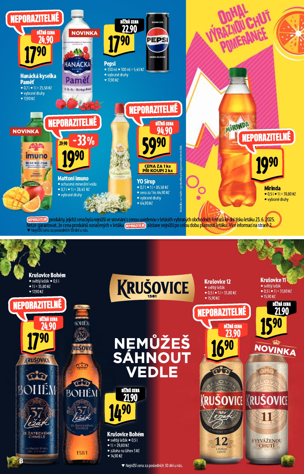 Leták Albert Hypermarket- Akční katalog - strana 8