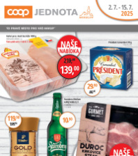 Akční leták Jednota Mikulov 