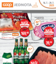 Akční leták Jednota Mikulov 