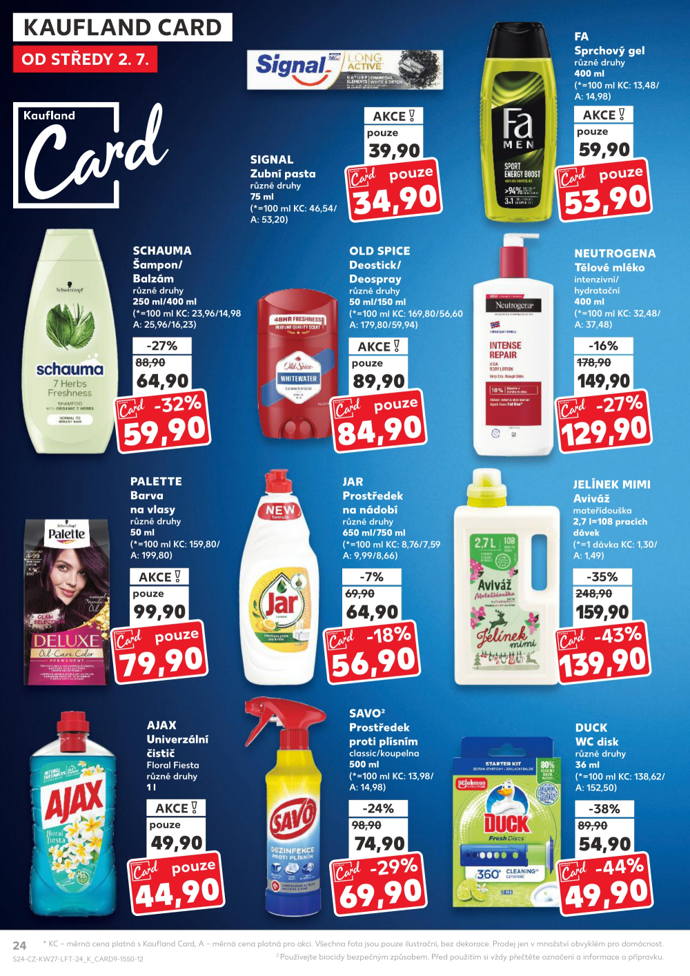 Leták Kaufland leták Praha 4 - Michle - strana 24