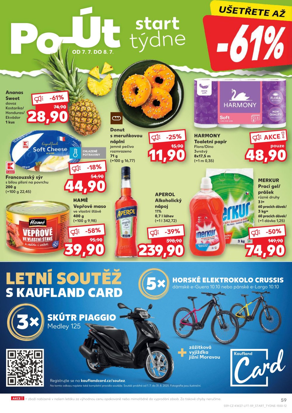 Leták Kaufland leták Praha 4 - Michle - strana 59