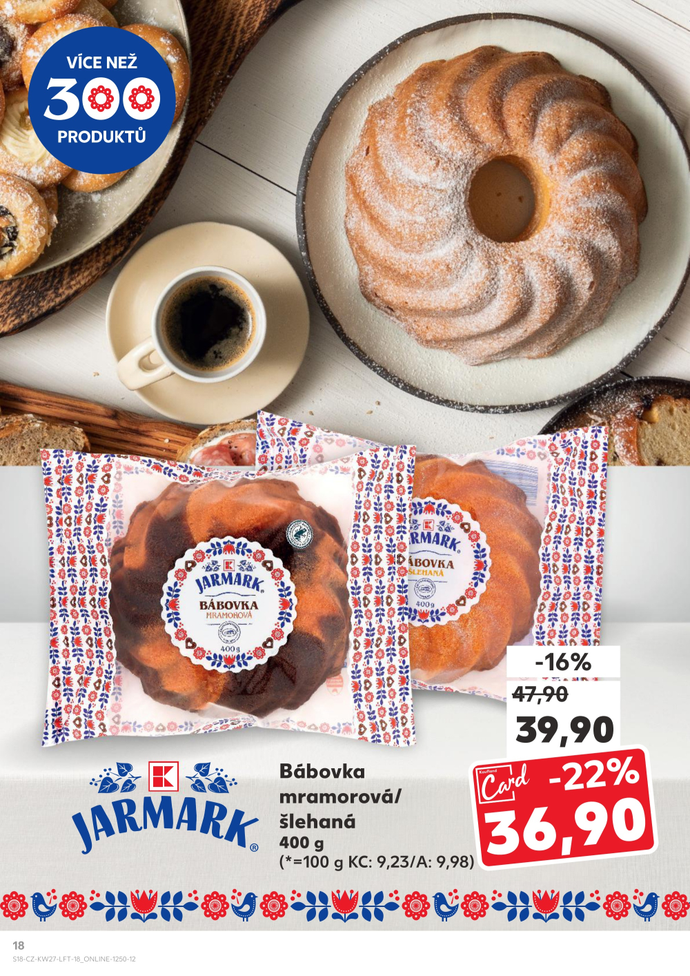 Leták Kaufland leták Praha 8 - Libeň - strana 18