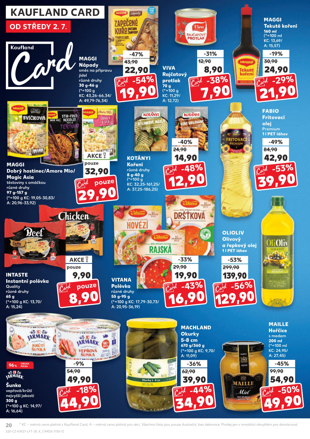 Leták Kaufland leták Praha 8 - Libeň - strana 20
