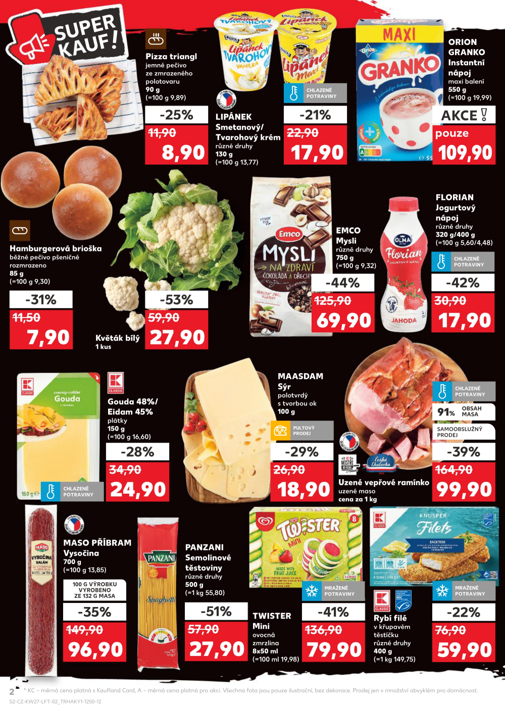 Leták Kaufland leták Praha 8 - Libeň - strana 2