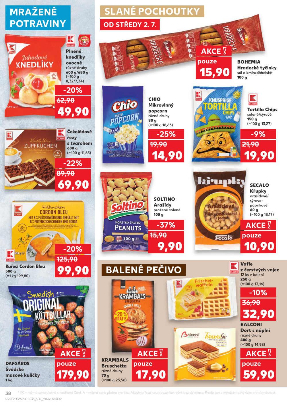 Leták Kaufland leták Praha 8 - Libeň - strana 38