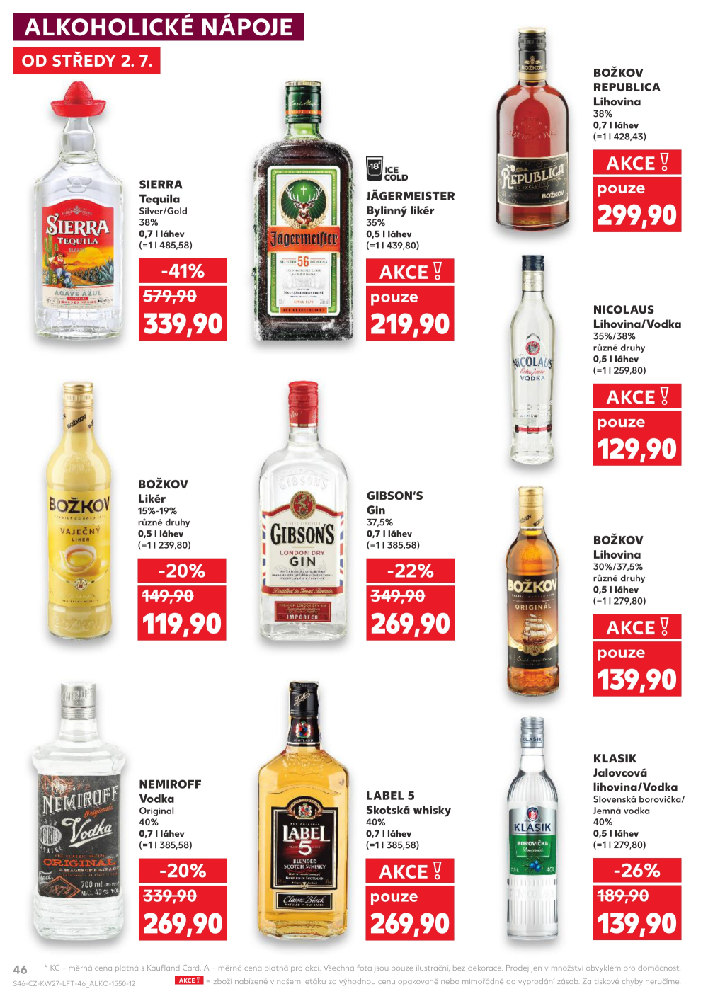Leták Kaufland leták Praha 8 - Libeň - strana 46