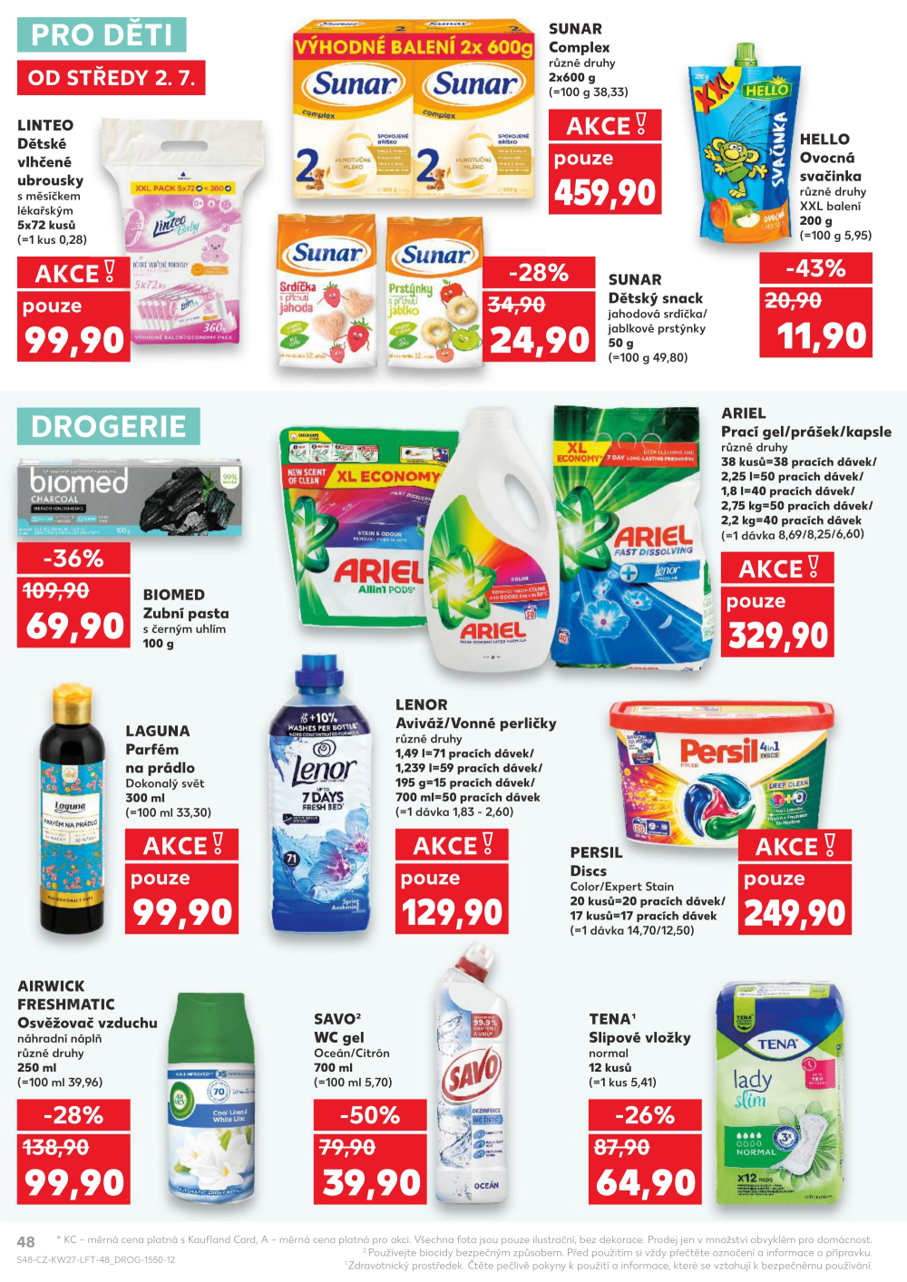 Leták Kaufland leták Praha 8 - Libeň - strana 48