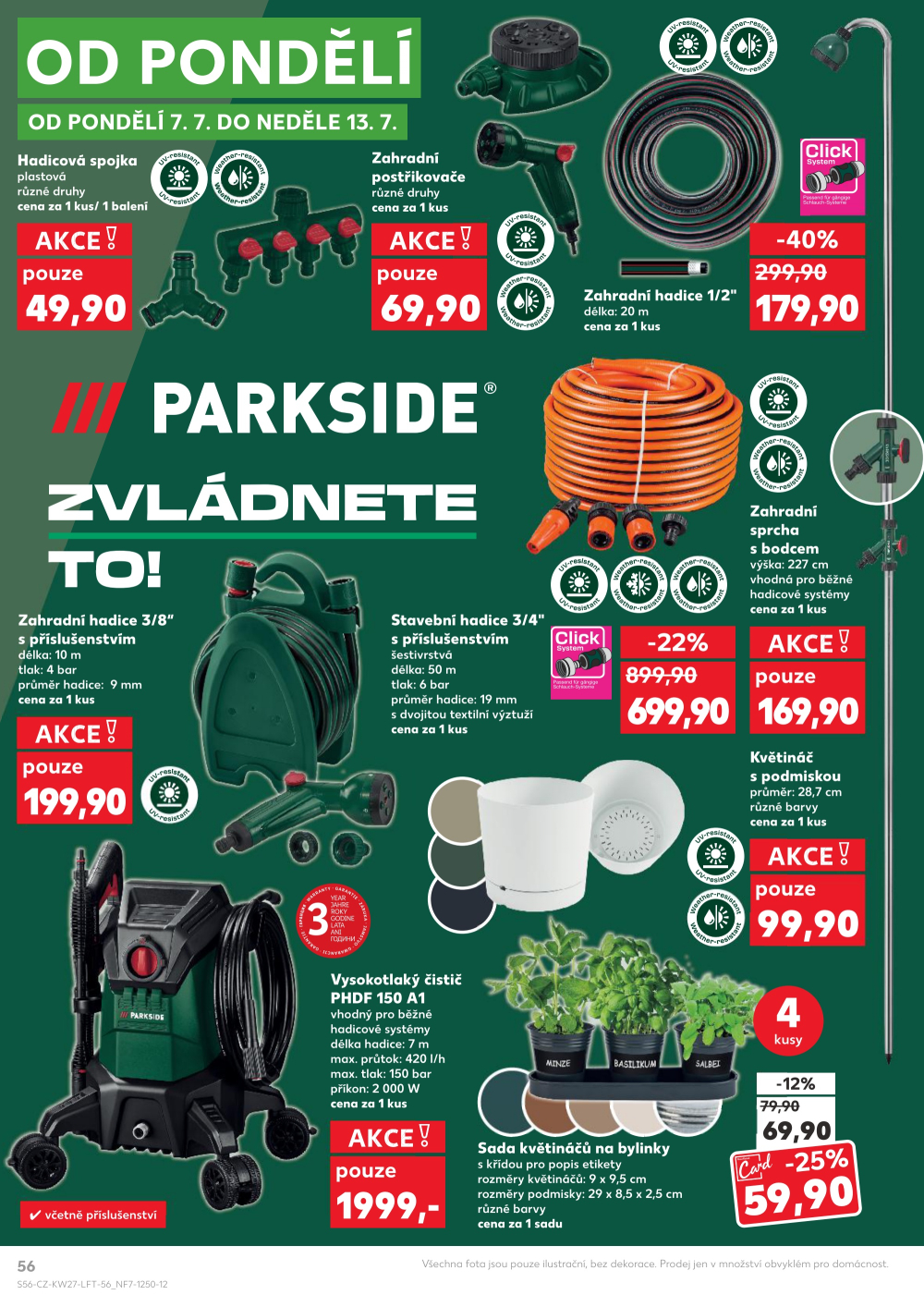 Leták Kaufland leták Praha 8 - Libeň - strana 56