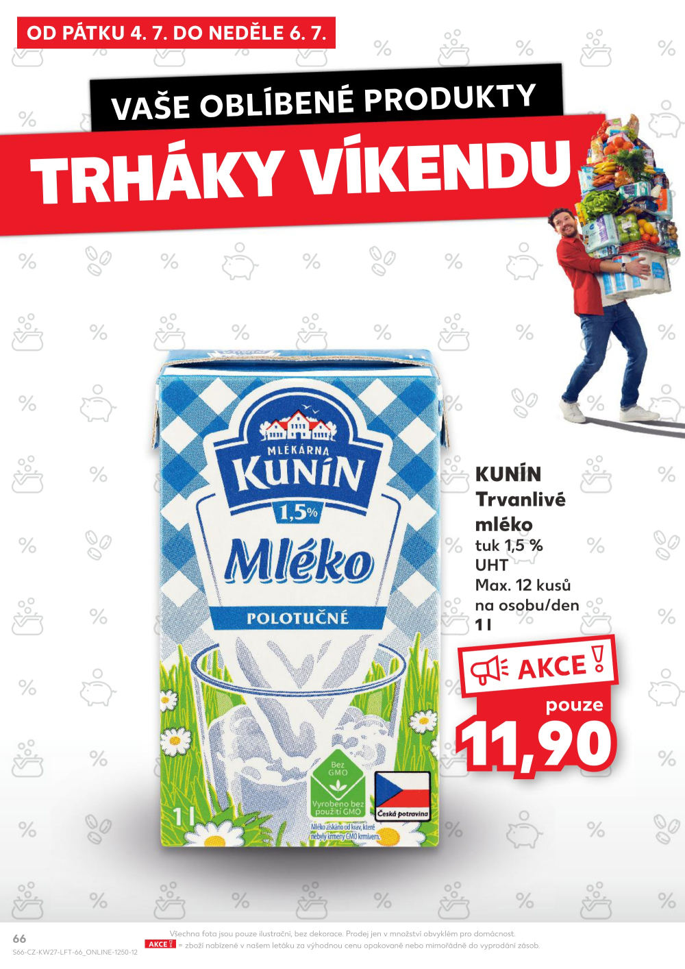 Leták Kaufland leták Praha 8 - Libeň - strana 66