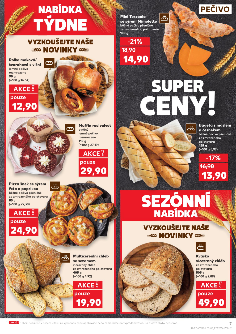 Leták Kaufland leták Praha 8 - Libeň - strana 7