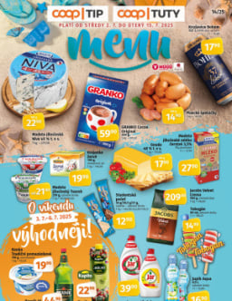 COOP leták - TIP a TUTY Menu