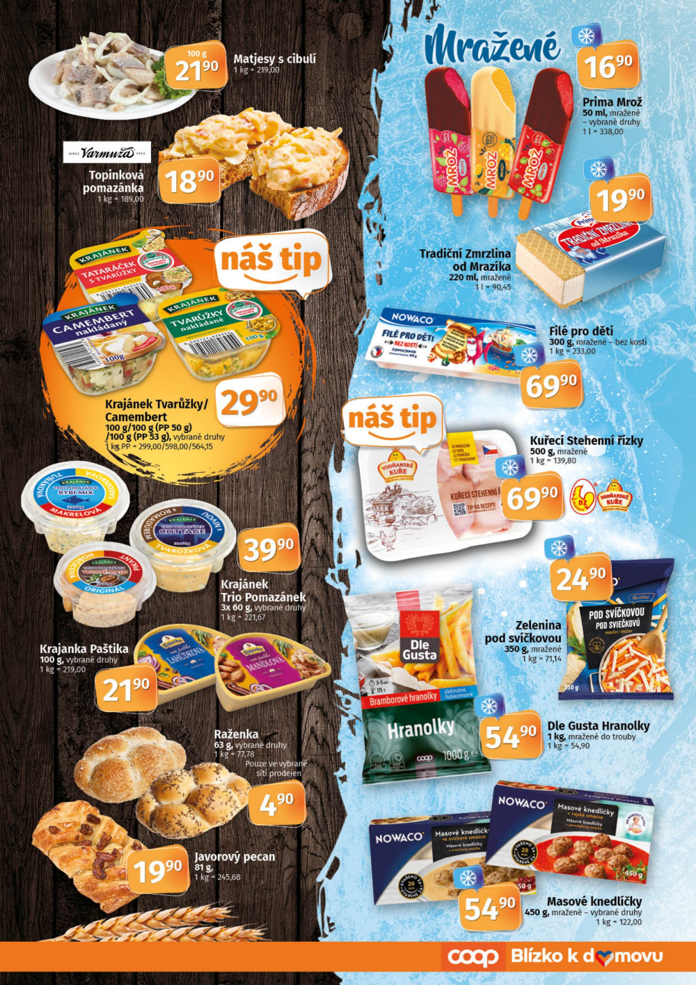Leták COOP leták - TIP a TUTY Menu - strana 3
