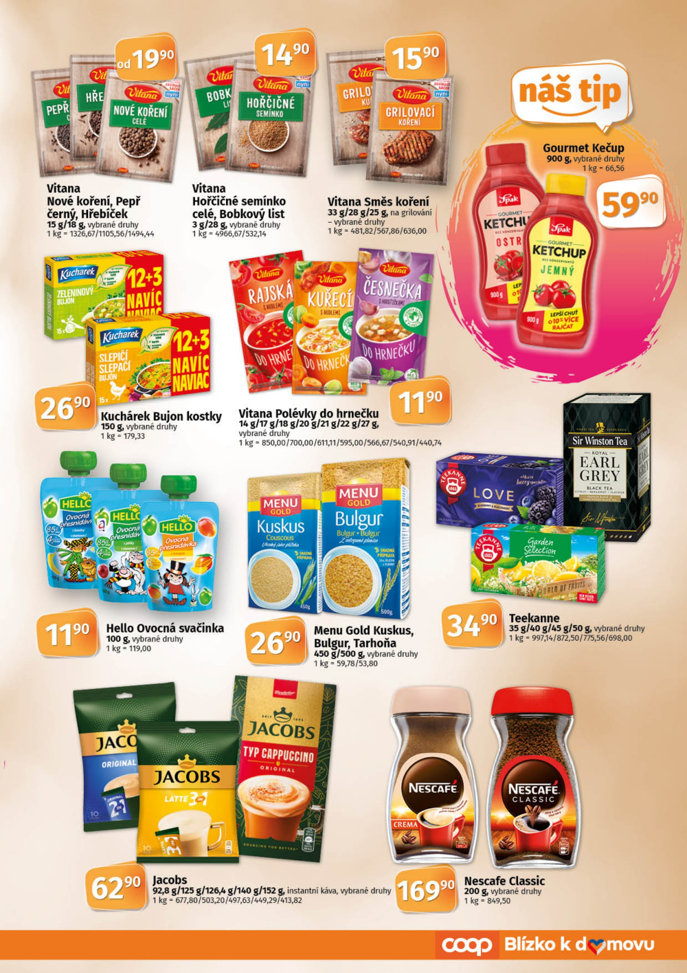 Leták COOP leták - TIP a TUTY Menu - strana 9