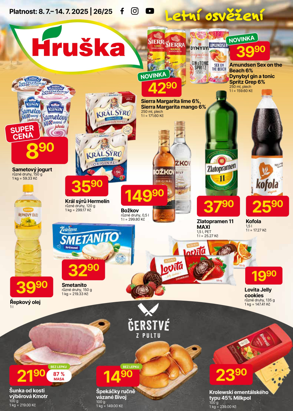 Leták Hruška leták - strana 1
