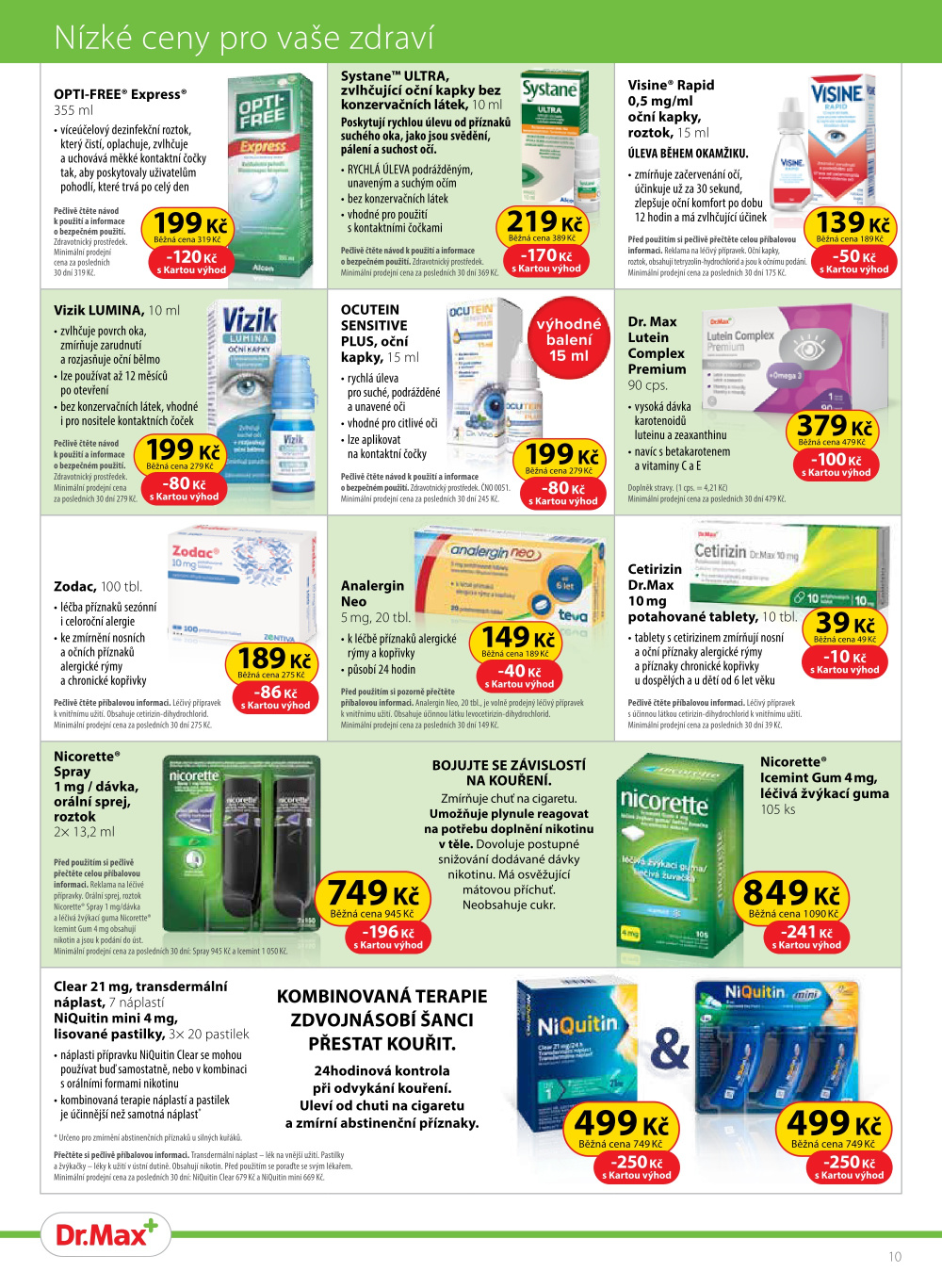 Leták Dr. Max leták - strana 10