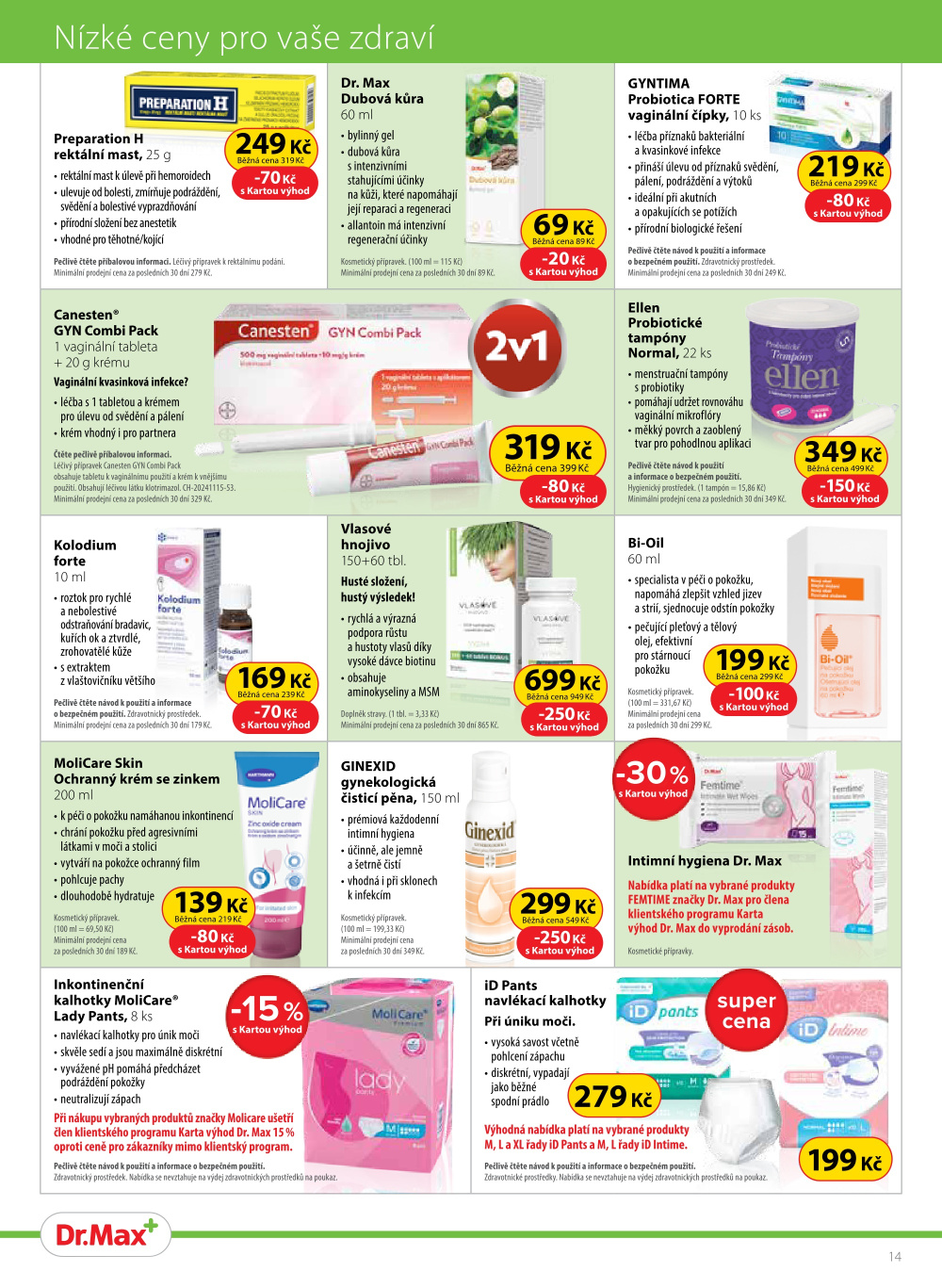 Leták Dr. Max leták - strana 14