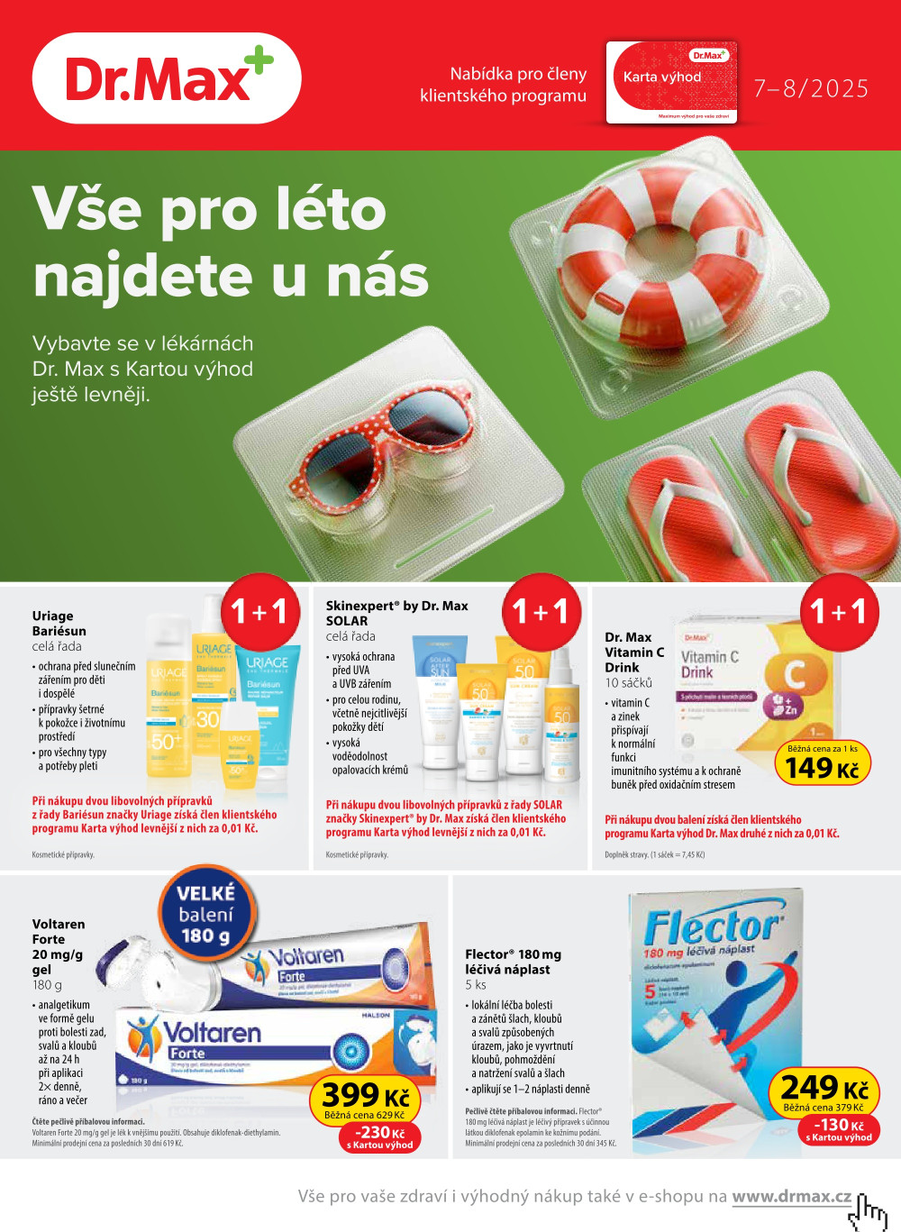 Leták Dr. Max leták - strana 1