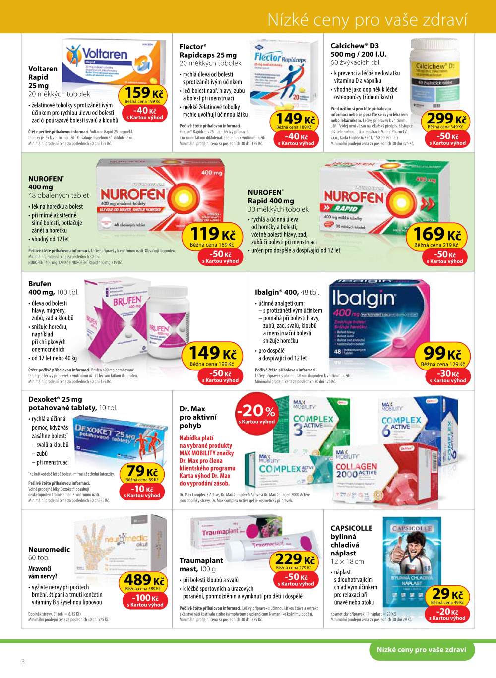 Leták Dr. Max leták - strana 3