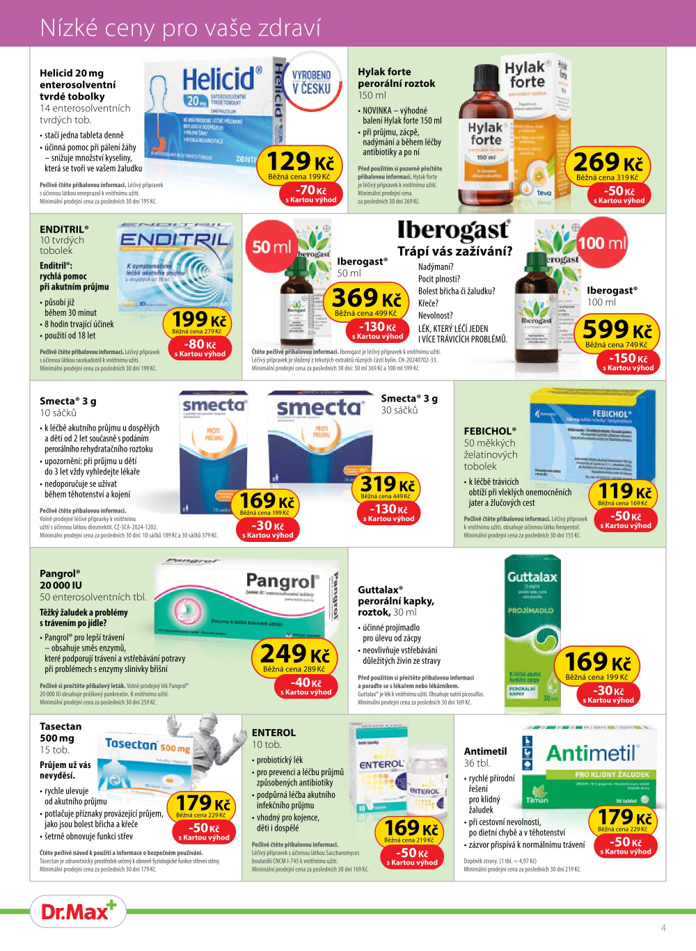 Leták Dr. Max leták - strana 4