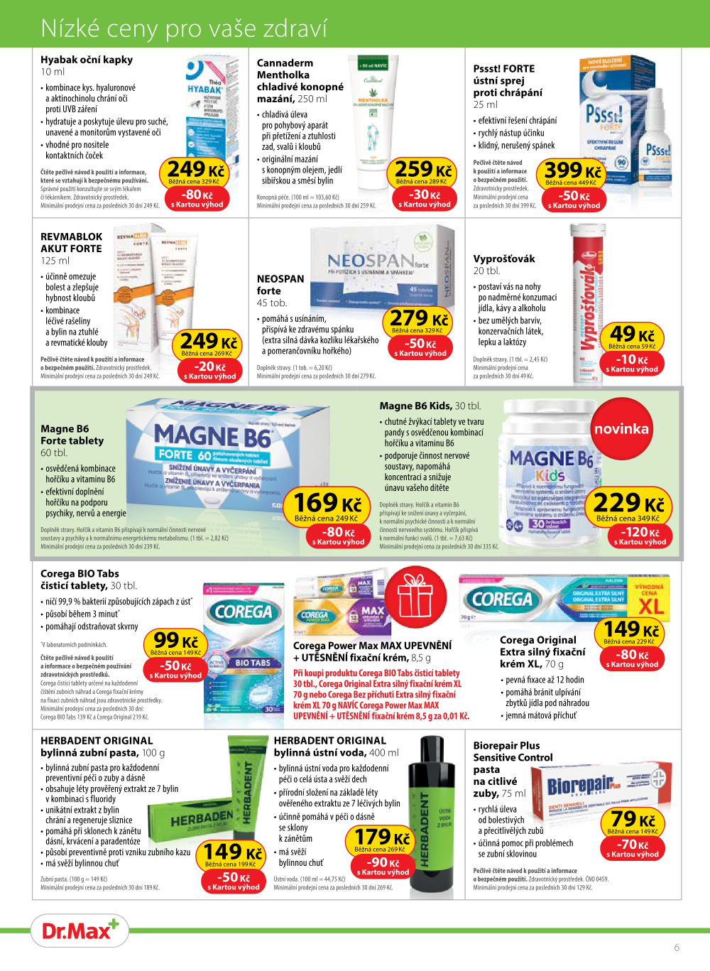 Leták Dr. Max leták - strana 6