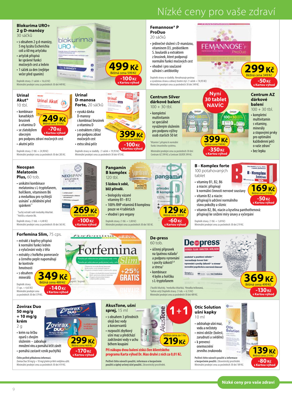 Leták Dr. Max leták - strana 9