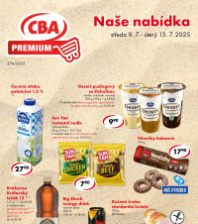 Akční leták CBA Premium 