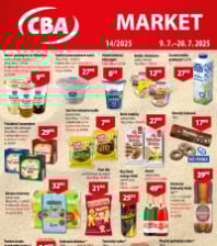 Akční leták CBA Market 