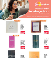 Akční leták Teta drogerie - Speciální nabídka e-shop