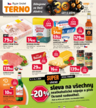 Akční leták Terno  - Olomouc