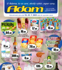 Akční leták ADAM POTRAVINY 