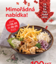 Akční leták XXXLutz  - Restaurace Kuřecí gyros