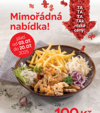 Akční leták XXXLutz  - Restaurace Kuřecí gyros